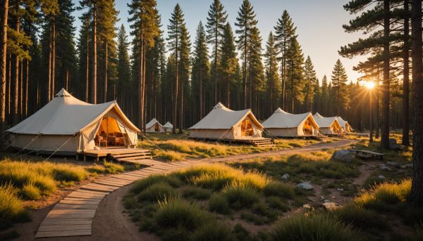 Le glamping écoresponsable séduit les voyageurs