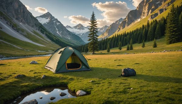 Où planter sa tente légalement en montagne ?