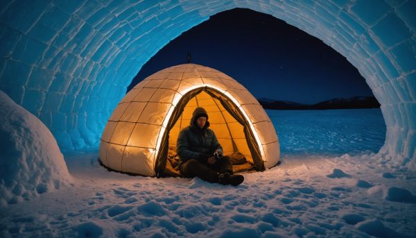 Que ressent-on lors d'une nuit dans un igloo ?
