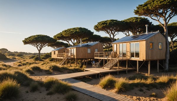 Quels sont les avantages d'une location atypique dans un camping écotouristique en Vendée ?
