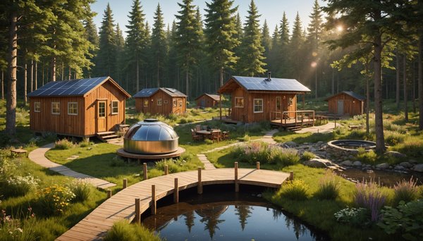 Initiatives éco-responsables des campings atypiques pour la protection de l'environnement