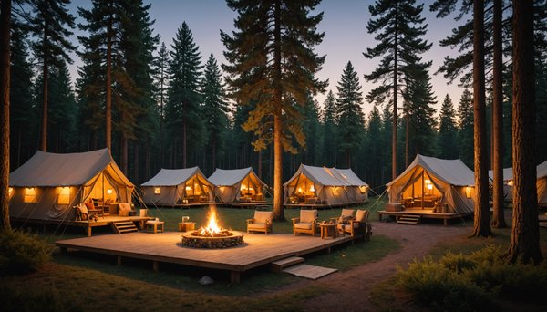 Glamping : Une nouvelle expérience de camping de luxe dans la nature